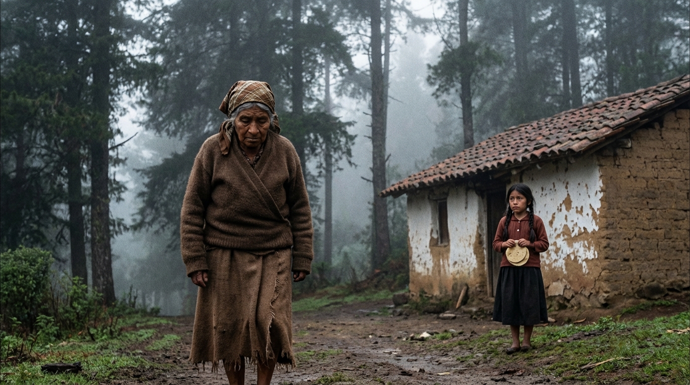 ‘Regreso en tres días’… fue la última mentira antes de huir, dejando sola a su hija de siete años en medio de la sierra.”