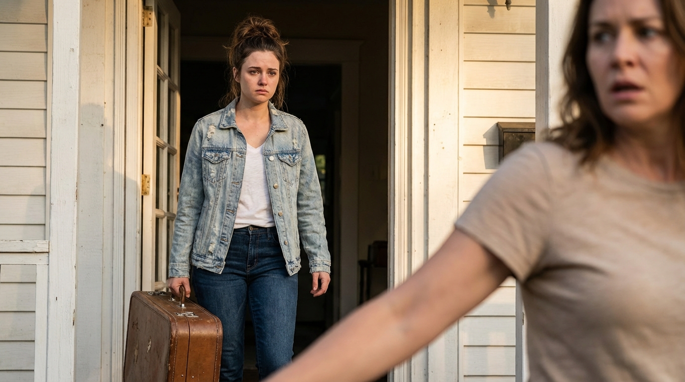 Volví de Estados Unidos sin avisar… y descubrí que mi mamá estaba escondiendo algo terrible.