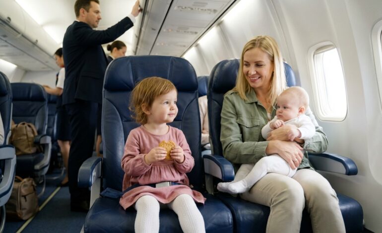 “Si comparto mi galleta, ¿te quedas?” —le preguntó la hija del director ejecutivo a una madre soltera pobre en el avión.