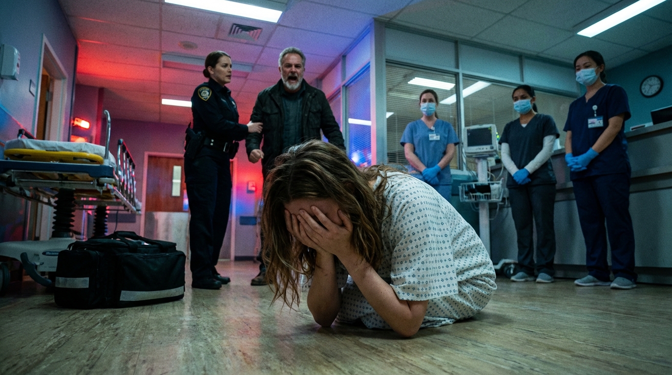 “¡Paga o lárgate de mi casa!”. Apenas despertaba de la cirugía cuando mi padre me gritó eso, sin imaginar que la llegada de la policía revelaría el oscuro secreto que ocultó por décadas.