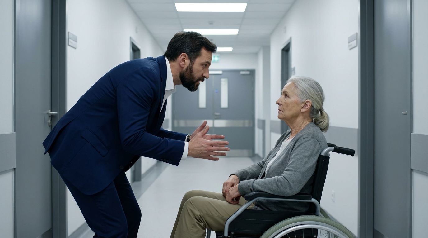 Un millonario acudió a un asilo con la intención de hacer una donación benéfica… pero jamás imaginó que entre los rostros olvidados encontraría a una anciana que lo miró y susurró su nombre. Era su madre… desaparecida hacía 40 años.