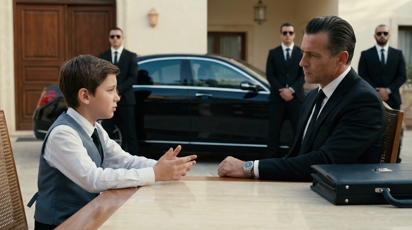 Un niño sin hogar grita “¡No coman eso!”… ¡Un multimillonario se congela cuando descubre por qué!