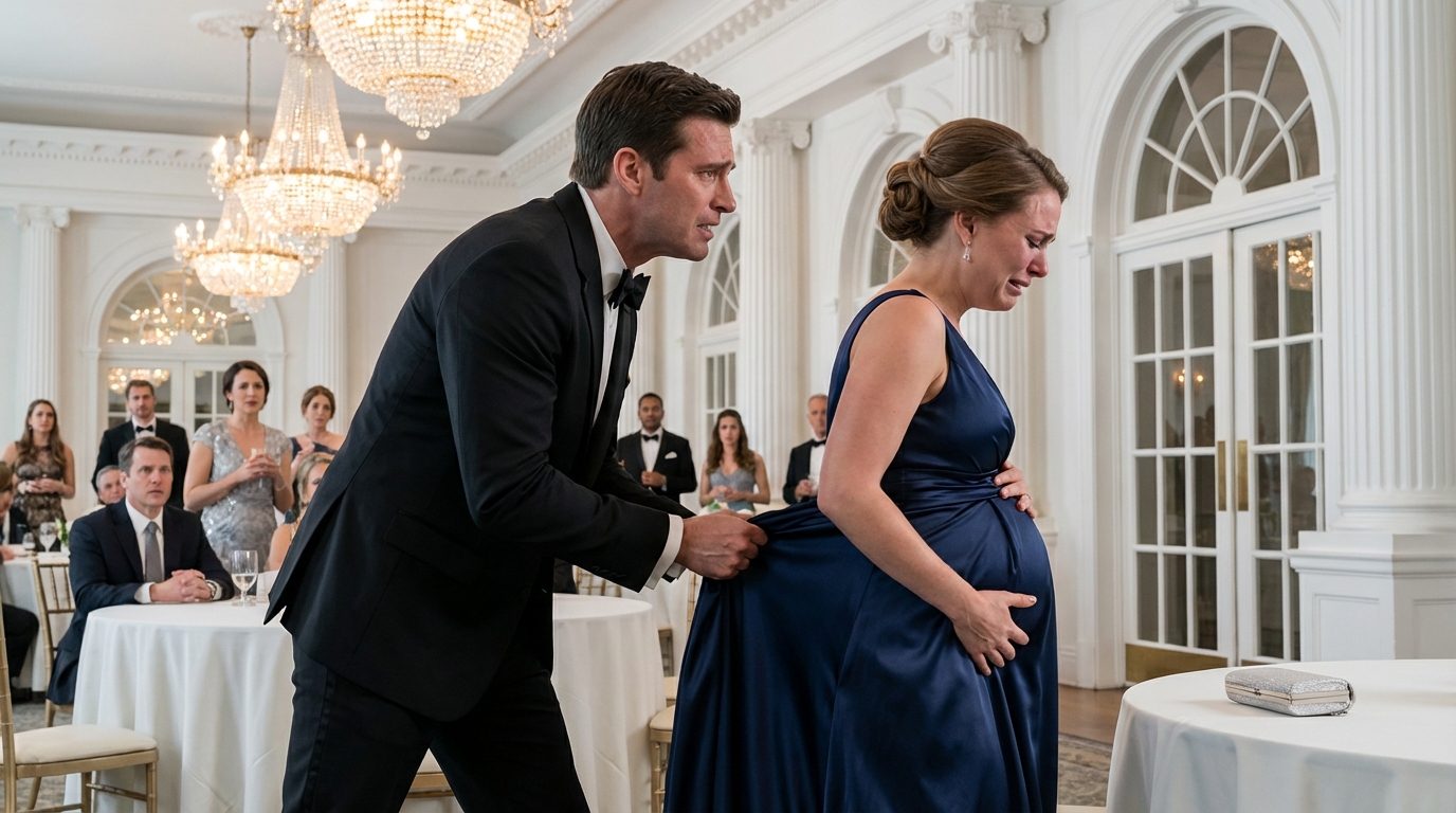 Él Le Arrancó El Vestido A Su Ex Esposa Embarazada En Su Boda, Pero Lo Que Ella Hizo Después…