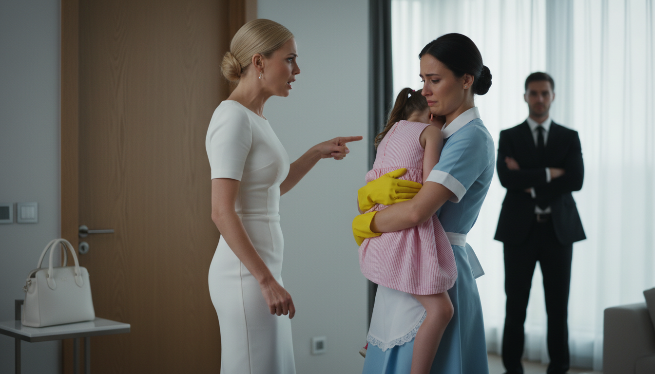 Millonario sorprende a la empleada protegiendo a su hija especial… ¡y queda impactado!