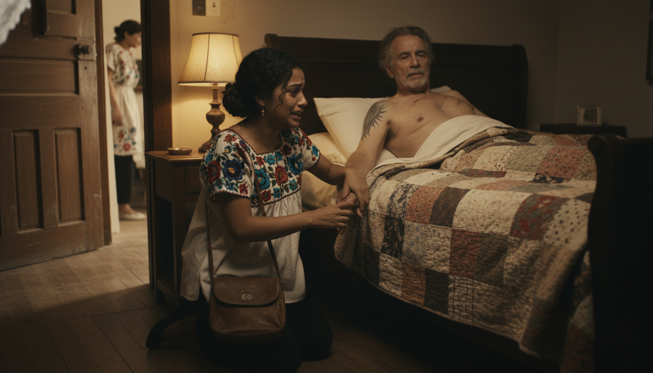 BAÑÉ A MI SUEGRO PARALÍTICO A ESPALDAS DE MI ESPOSO… Y AL DESCUBRIR UNA MARCA EN SU CUERPO, CAÍ DE RODILLAS AL REVELARSE EL SECRETO DE MI PASADO