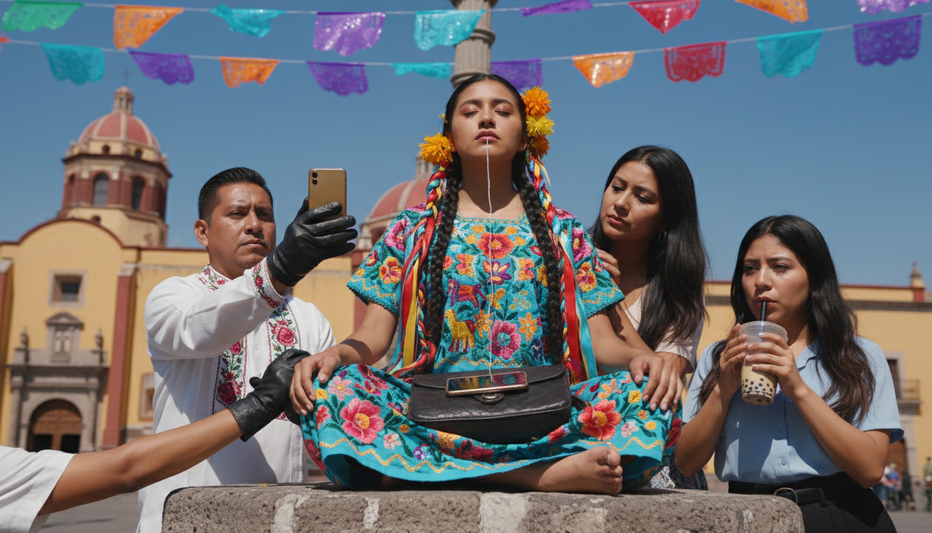 Una noche de fin de semana en Ciudad de México, las calles seguían abarrotadas de gente. Las luces de los centros comerciales, cafeterías y letreros publicitarios iluminaban todo un sector de la ciudad. En la alcaldía Cuauhtémoc, un gran cine se preparaba para la última función del día. La fila para comprar boletos era larga, llena de risas y conversaciones animadas.