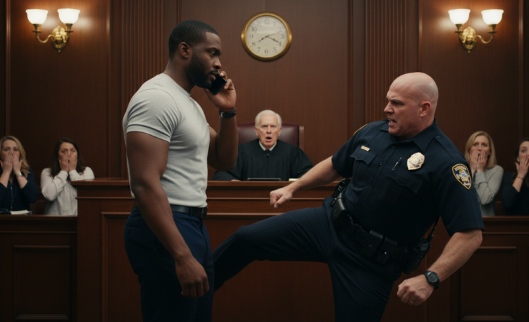 “El alguacil lo humilló y lo pateó en el suelo creyendo que era un nadie. Pero cuando él puso el teléfono en altavoz, la voz al otro lado hizo que el juez temblara de terror.”