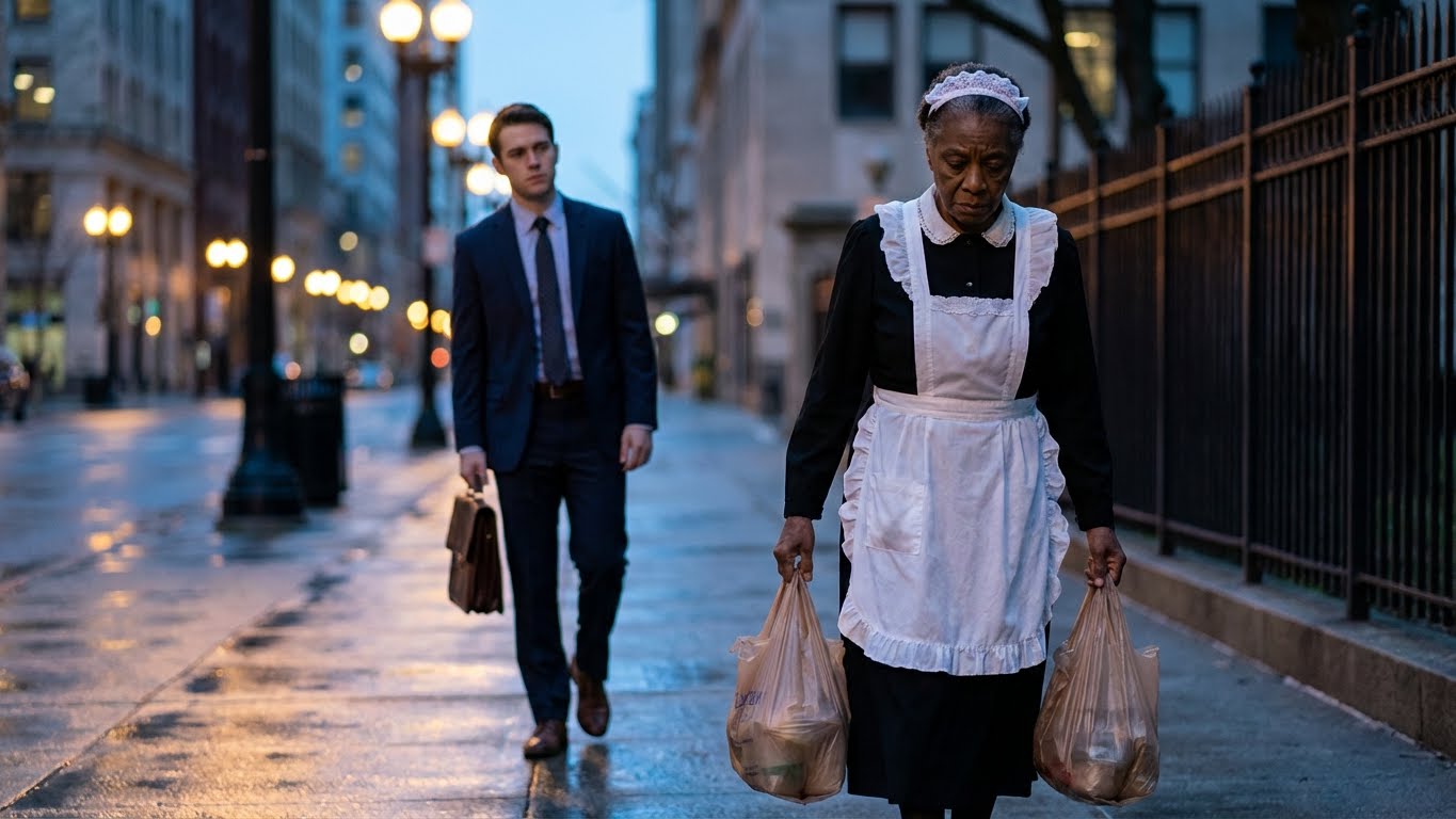 MULTIMILLONARIO SIGUIÓ EN SECRETO A SU SOLTERA DESPUÉS DEL TRABAJO — LO QUE DESCUBRIÓ LO DEJÓ SIN PALABRAS