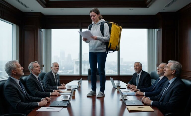 El CEO estaba desesperado sin un traductor, hasta que la repartidora habló 4 idiomas