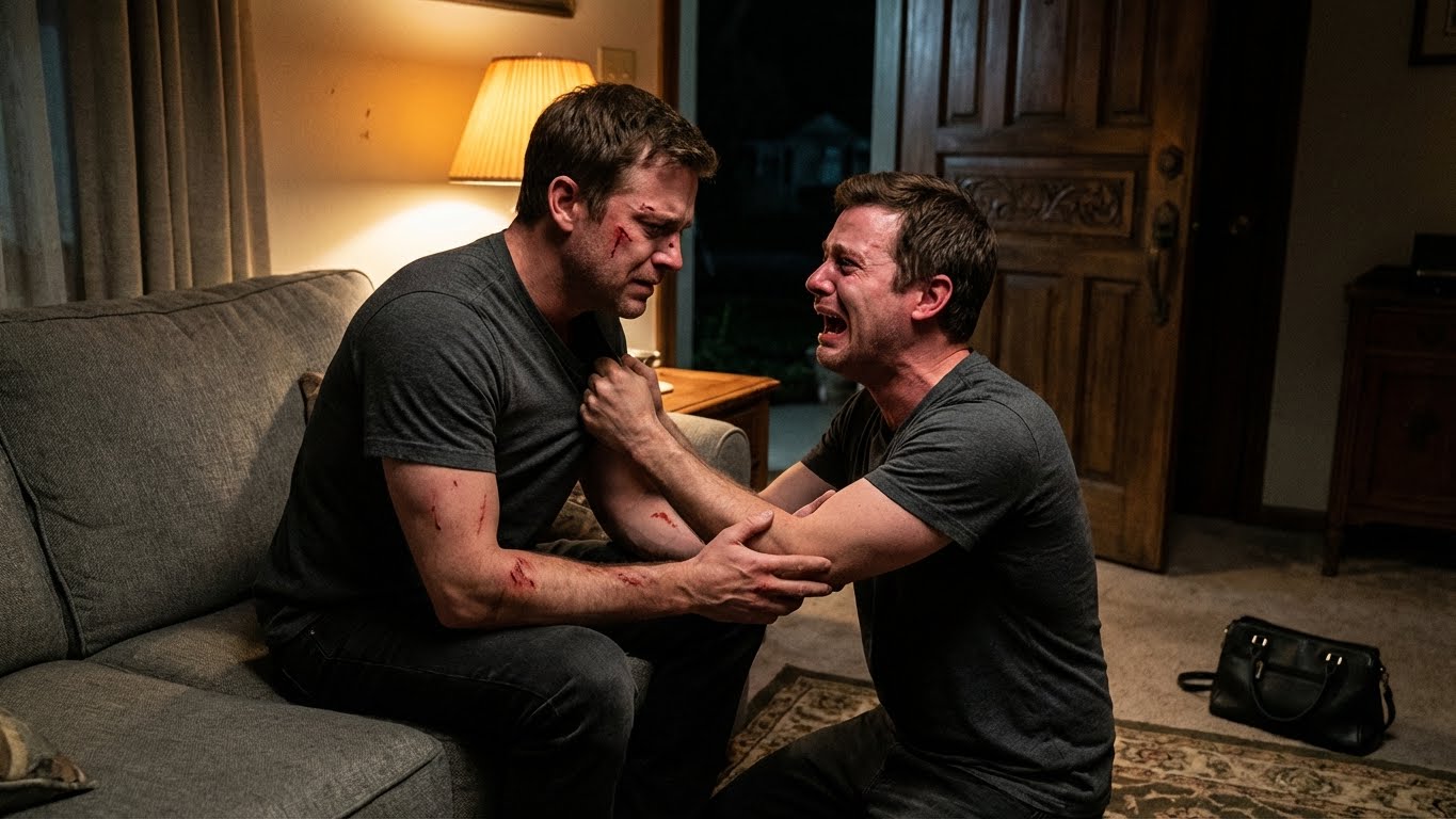 My twin brother arrived at my door full of bruises. Once I found out his wife’s brothers were behind it, I stepped into his life and ended their cruelty for good.