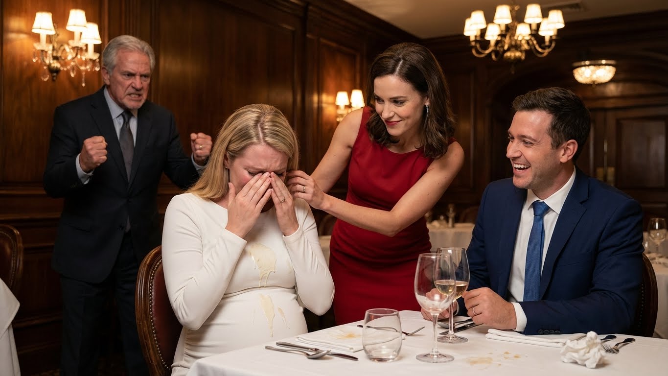 “Go home, you’re unstable.”Millionaire Let Mistress Spit On Pregnant Wife’s Face — Her Billionaire Father’s Revenge Stunned Eve