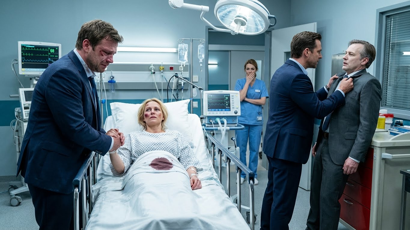 “If you speak, you won’t leave this hospital alive.”…Pregnant Wife in Coma After CEO’s Brutal Attack — Two Brothers’ Revenge Stuns the City