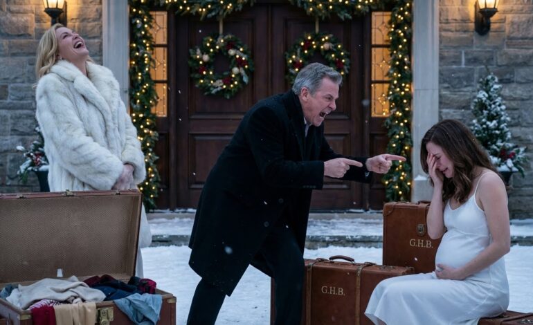 He Threw His Pregnant Wife Out On Christmas Eve For His Mistress — And A Private Helicopter Arrived