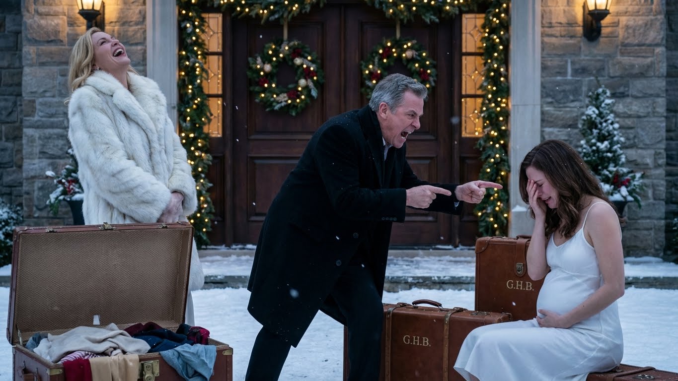 He Threw His Pregnant Wife Out On Christmas Eve For His Mistress — And A Private Helicopter Arrived