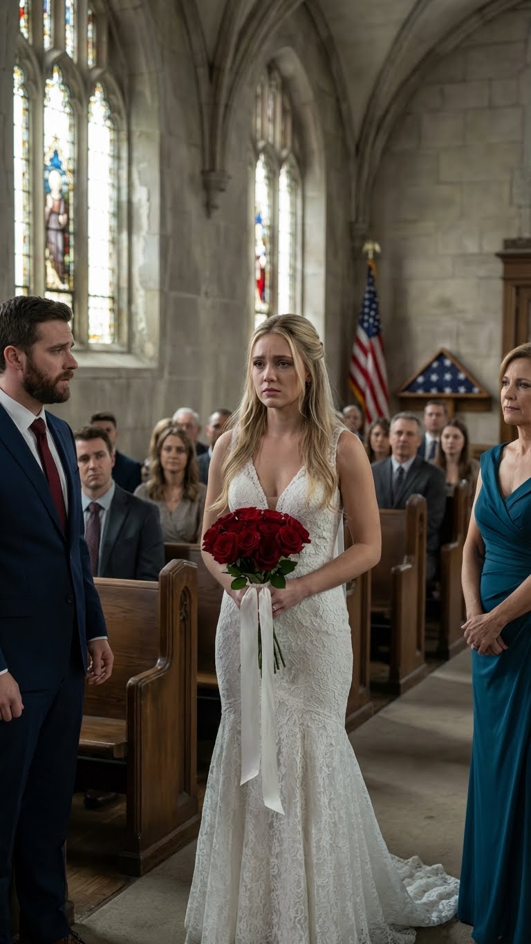 My mother crossed a line with my fiancé the night before my wedding—yet I still walked down the aisle in silence. But when the pastor asked if I took him “for better or worse,” I took the microphone, turned to everyone, and said one sentence that made the entire church go quiet…