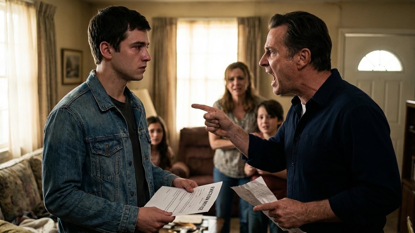 Mi padrastro cree que es el dueño de la casa que heredé de mi difunto padre y decidió imponer sus…