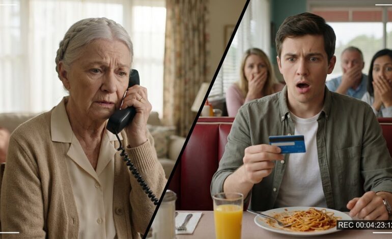 “That old lady is good for nothing but paying our bills!” My daughter-in-law mocked, and my son laughed. I stayed quiet. The next day, my son called in panic: “Mom, why are all the cards blocked? We couldn’t pay for lunch, people are laughing!”