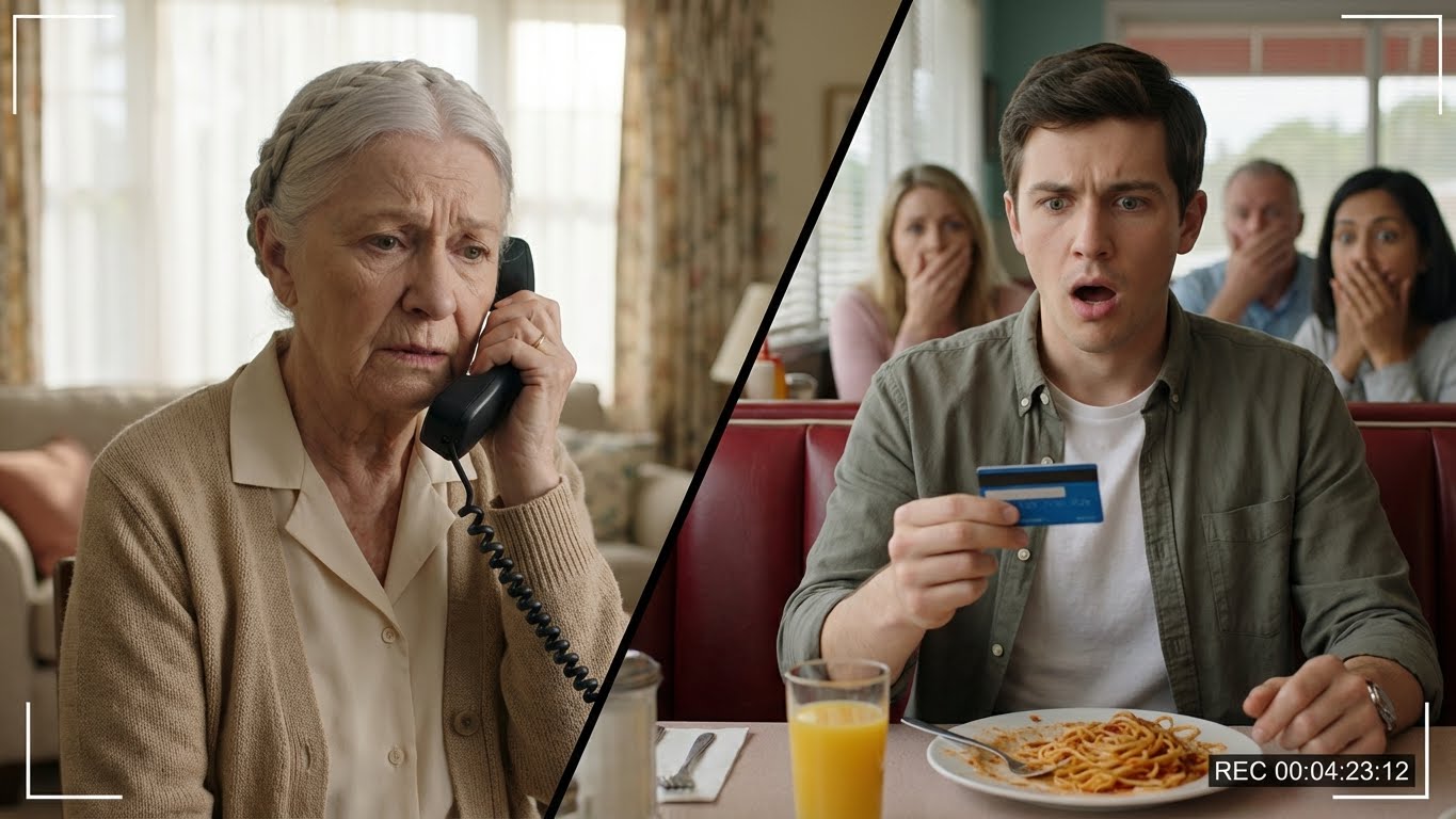 “That old lady is good for nothing but paying our bills!” My daughter-in-law mocked, and my son laughed. I stayed quiet. The next day, my son called in panic: “Mom, why are all the cards blocked? We couldn’t pay for lunch, people are laughing!”