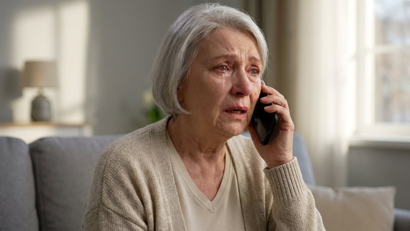 When I visited my daughter-in-law’s family I asked my son to stop at a nearby supermarket to buy a cake. Suddenly the cashier grabbed my hand and whispered something shocking. I went through the back door and started watching him. 5 minutes later…