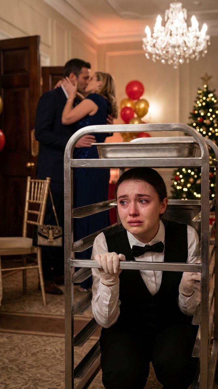 He told me spouses couldn’t attend his promotion party, so I showed up disguised as a waitress.