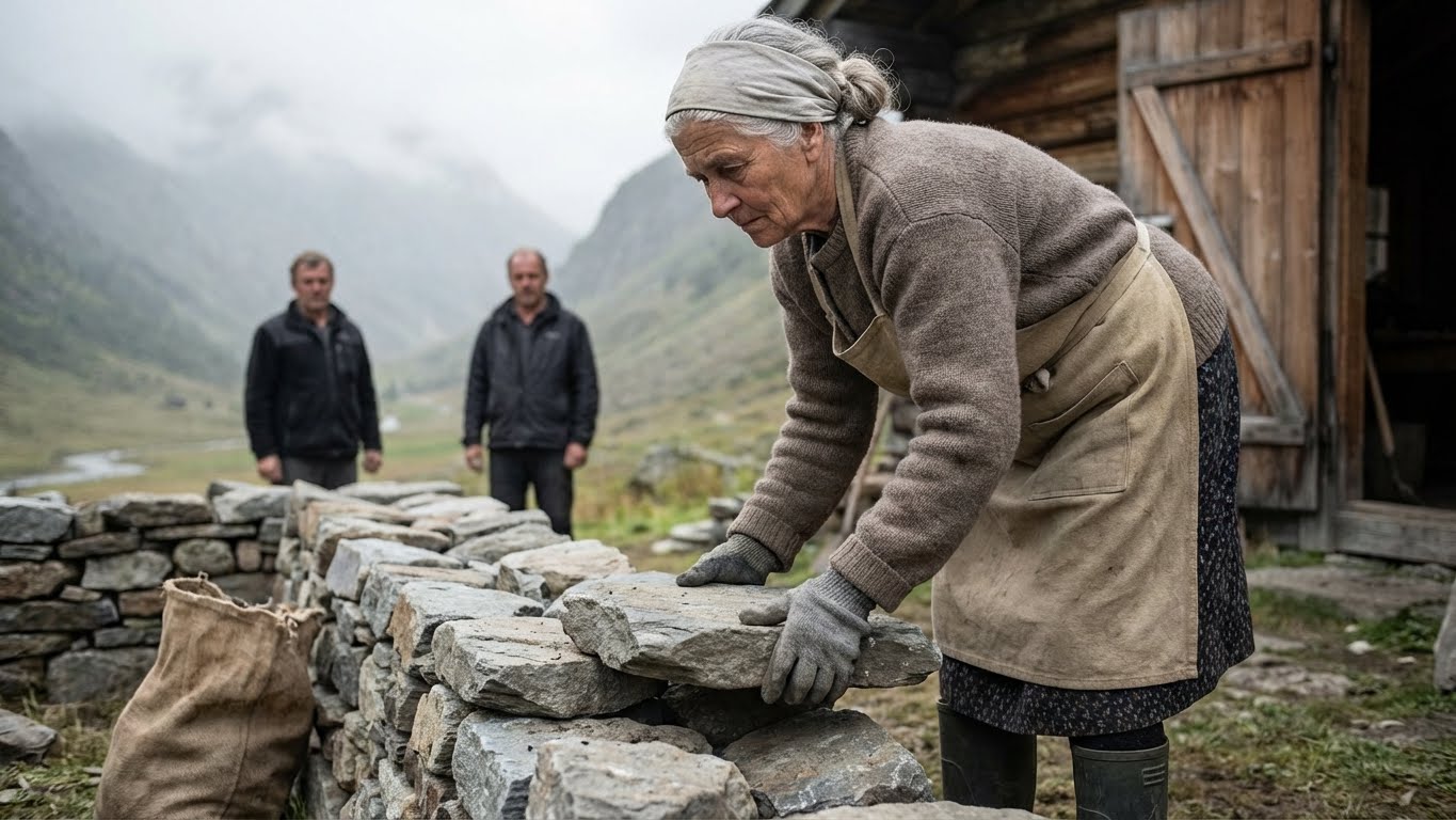 Me llamaron ‘la viuda loca’ por levantar un muro… hasta que el cielo se volvió negro y el miedo se apoderó de todos