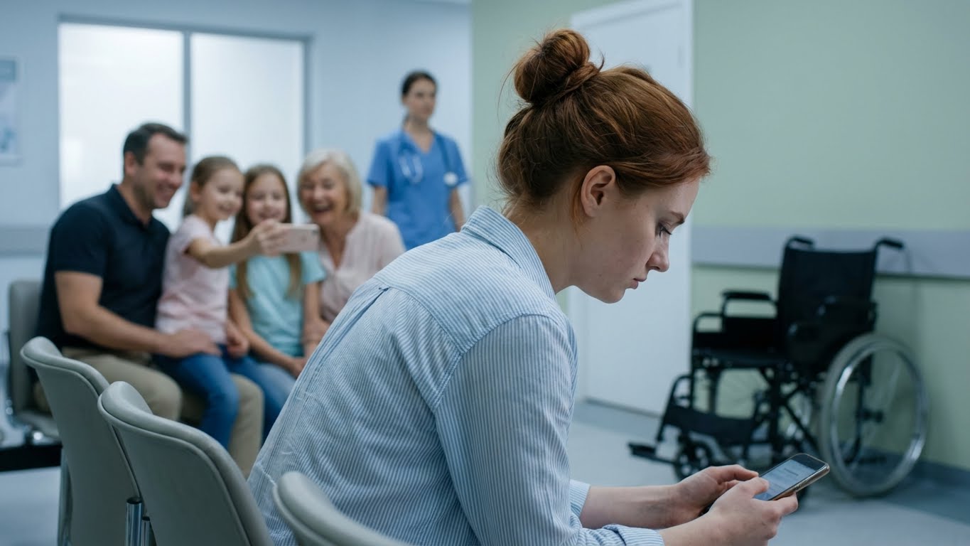 Mom promised she’d move in to take care of me after surgery… 48 hours later, I opened Instagram and saw the whole family skiing — I called my sister, and she dropped one line, “Don’t be so dramatic,” that sent a chill through me… then 63 messages — “please pick up” — started slamming in.