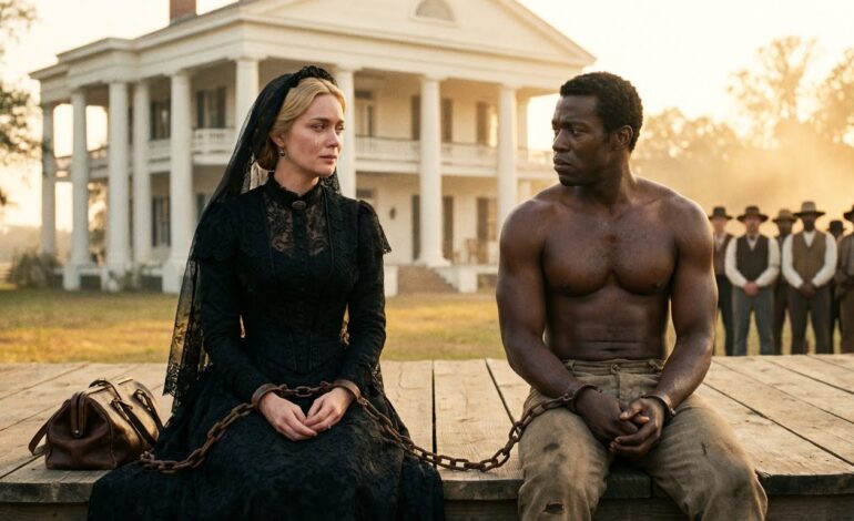 “No lo toques”, le advirtieron. Ella ignoró la advertencia y compró al hombre más atractivo de la plantación. Esa misma noche, descubrió la sorprendente razón por la que los demás dueños preferían malgastar su dinero antes que tenerlo cerca