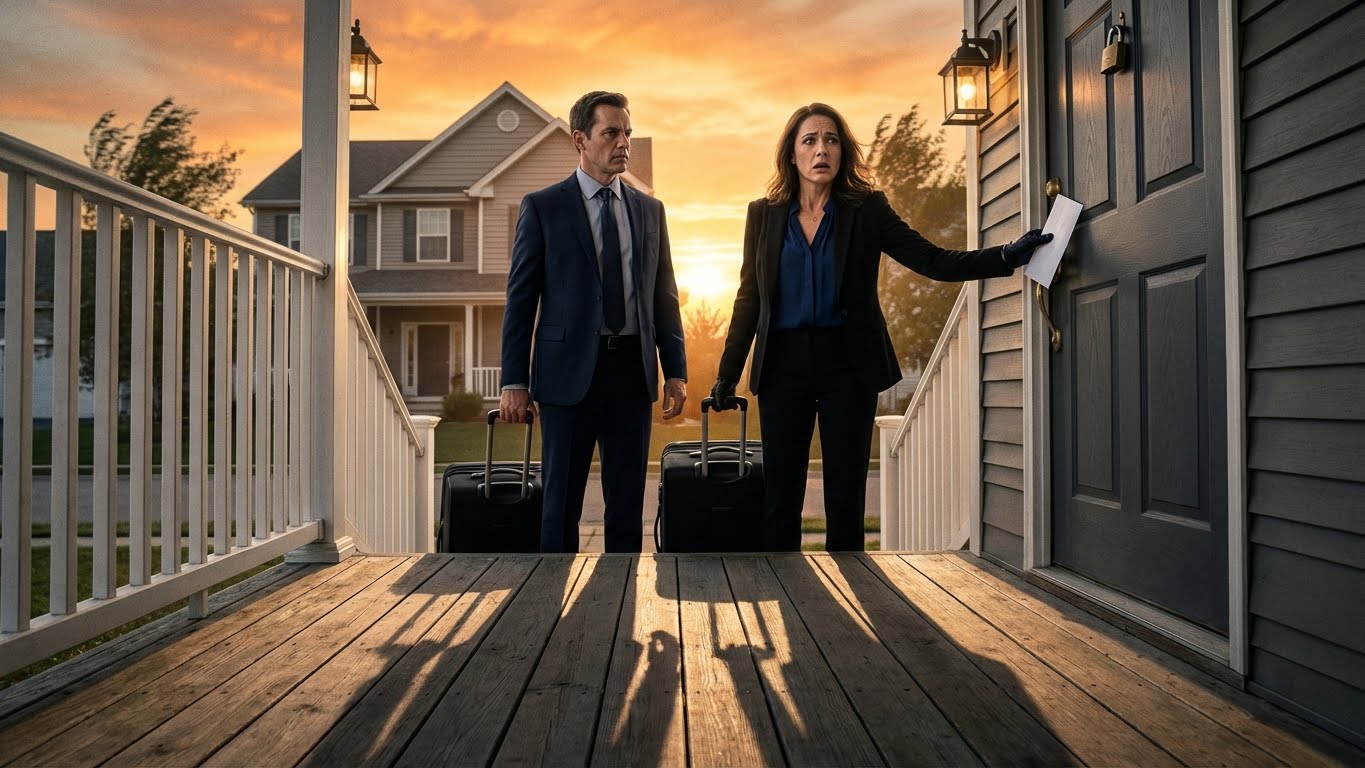 My mother called me “useless”. she told me i was “a burden”. used my name to take out loans. spent my money traveling europe. they posed under the eiffel tower while i stayed silent — and sold the house. they returned to a locked door. the note said: surprise.