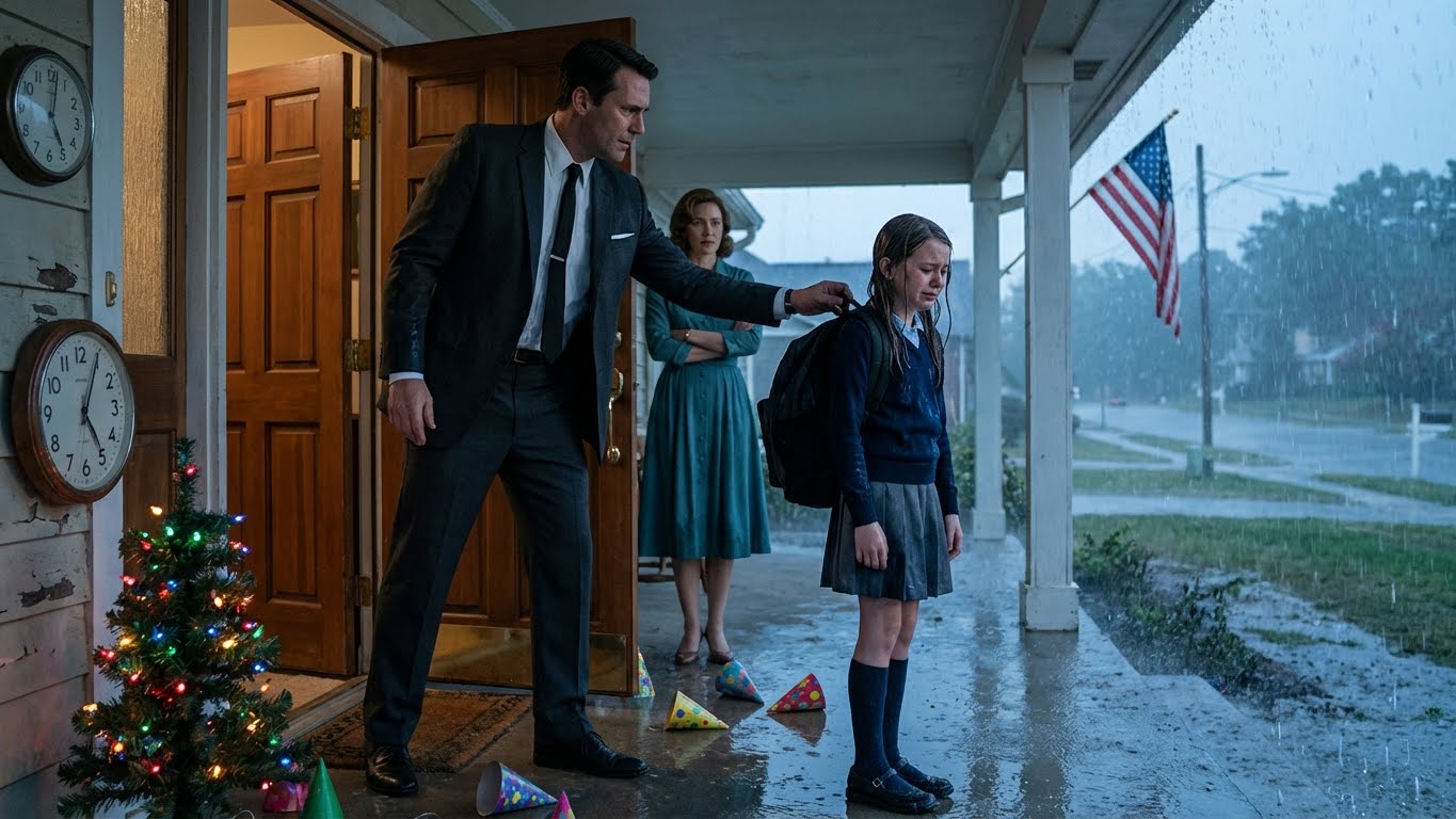 At 15, I Was Kicked Out In A Storm Because Of A Lie My Sister Told. My Dad Yelled: “Get Out Of My House. I Do Not Need A Sick Daughter” I Just Walked Away. 3 Hours Later – Police Called In Horror. DAD TURNED PALE WHEN