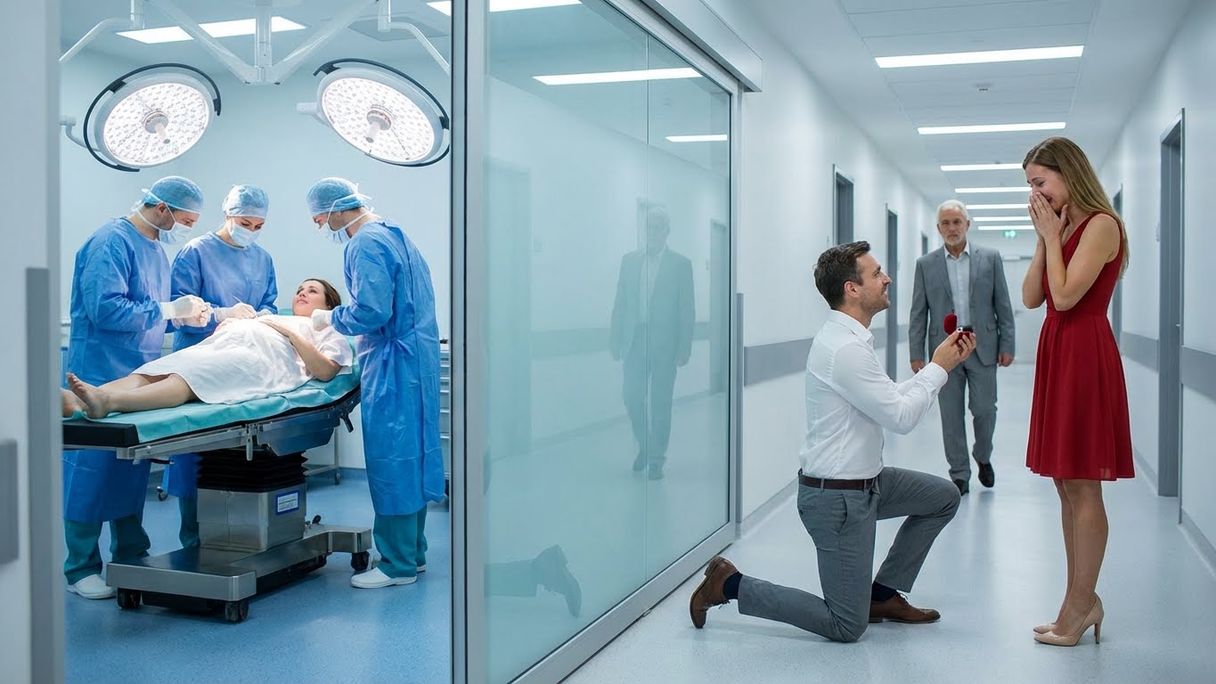 “This is the woman I choose,”While His Pregnant Wife Was Rushed Into Surgery — He Proposed To His Mistress As Her Father Watched