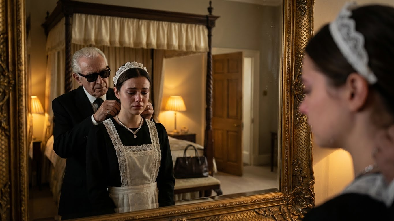 El millonario fingió estar ciego para probar a su nueva cuidadora, pero al verla usar la joya de su esposa fallecida, descubrió una verdad que lo cambió todo para siempre