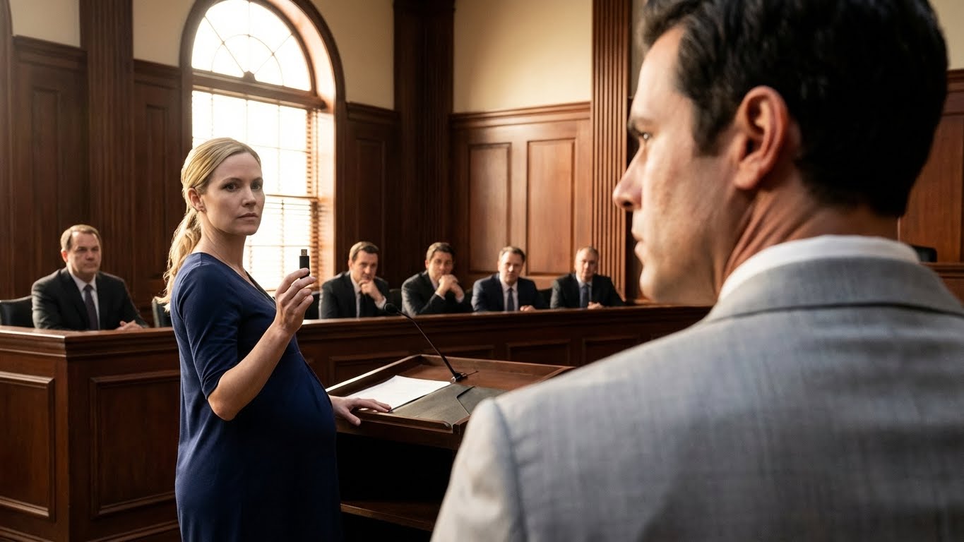 “You think anyone will believe you?”…After A Night Of Betrayal With His Mistress…The Billionaire Never Expected His Pregnant Wife To Hand