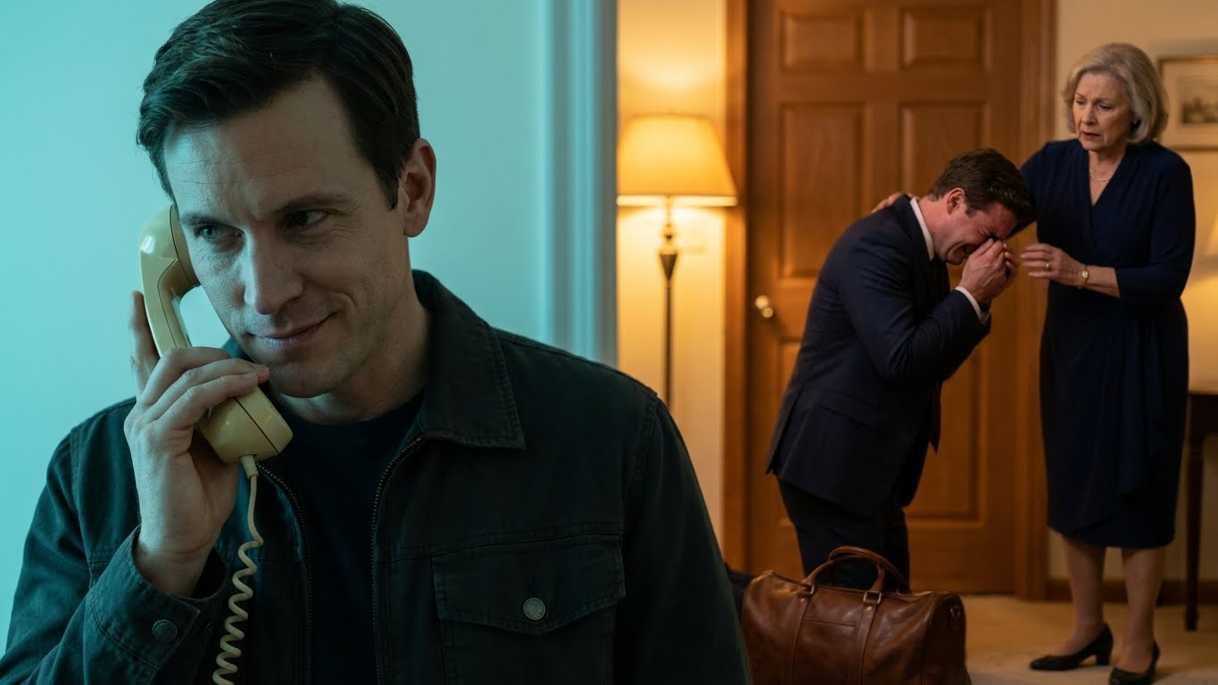 My cousin phoned to say our uncle was gone, the inheritance was settled, and I got nothing. I smiled calmly, as my uncle stood in the doorway watching me.