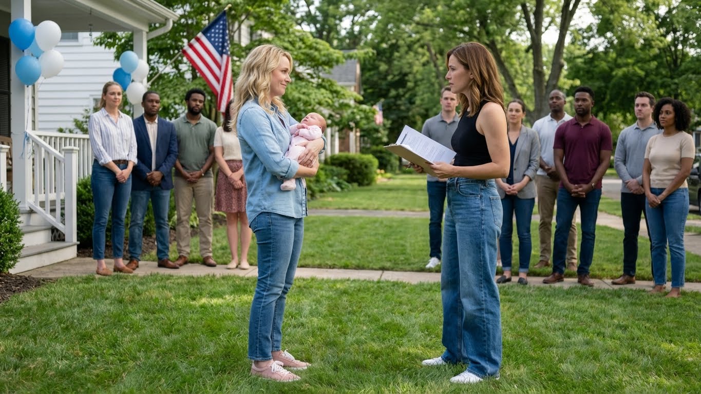 After My Husband’s Funeral I Went To My Sister’s Son’s First Birthday Party And She Announced, “My Son Is Your Husband’s Child, So As Inheritance I’ll Take Half Of Your $800K House.” She Even Showed Me His Will. I Said, Oh, I See And Tried To Hold Back My Laughter. BECAUSE MY HUSBAND