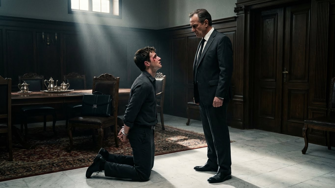 You’re under arrest for impersonating a military officer and theft of government property, my brother hissed while slamming my face against the cold marble floor of our grandmother’s dining room, his knee digging into my…