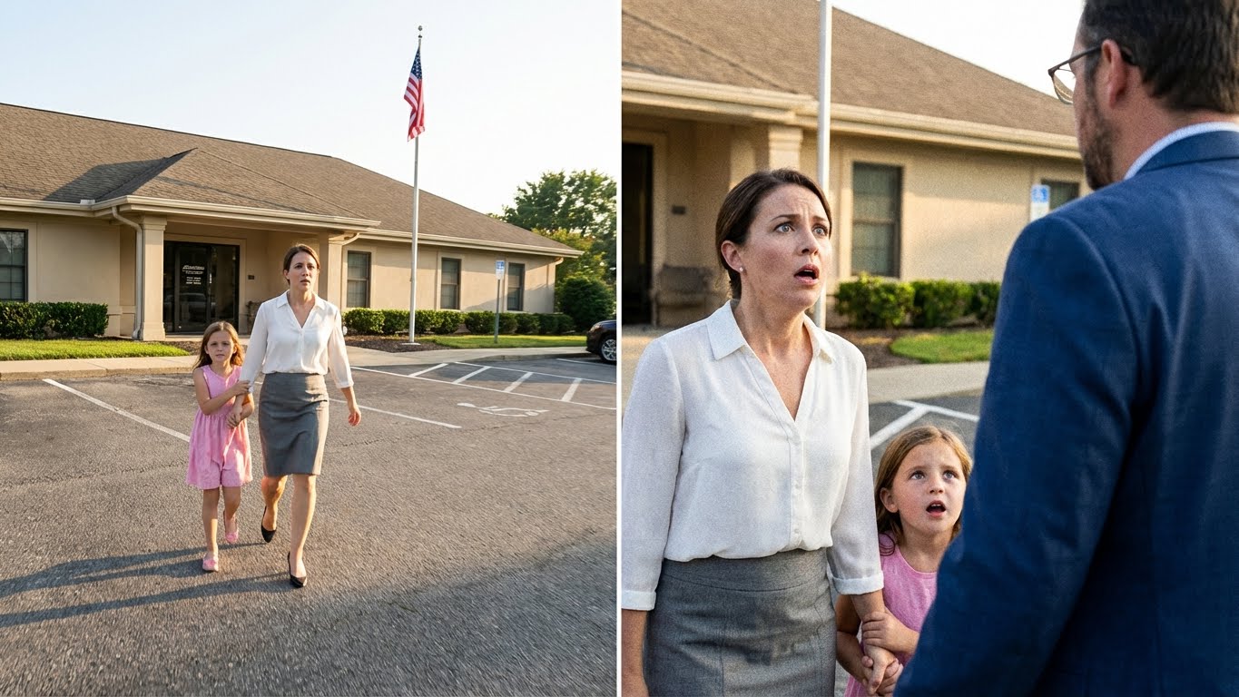 I Thought I Was Just Waiting for a Routine Appointment—Until a Terrified Teen Called Me “Mom,” and Her “Father” Walked In Like He Owned the Place