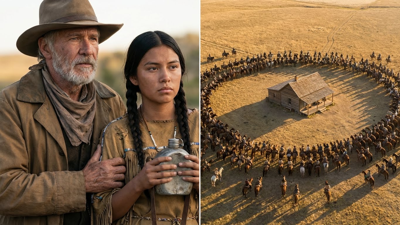 “Le dio agua a una niña apache gigante… y al día siguiente 400 guerreros rodearon su rancho…