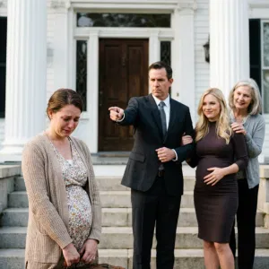 My husband’s mistress and I were both pregnant by him. My mother-in-law said, “Whoever has a son will stay.” I left without hesitation—seven months later, his entire family witnessed a truth that shattered their world.