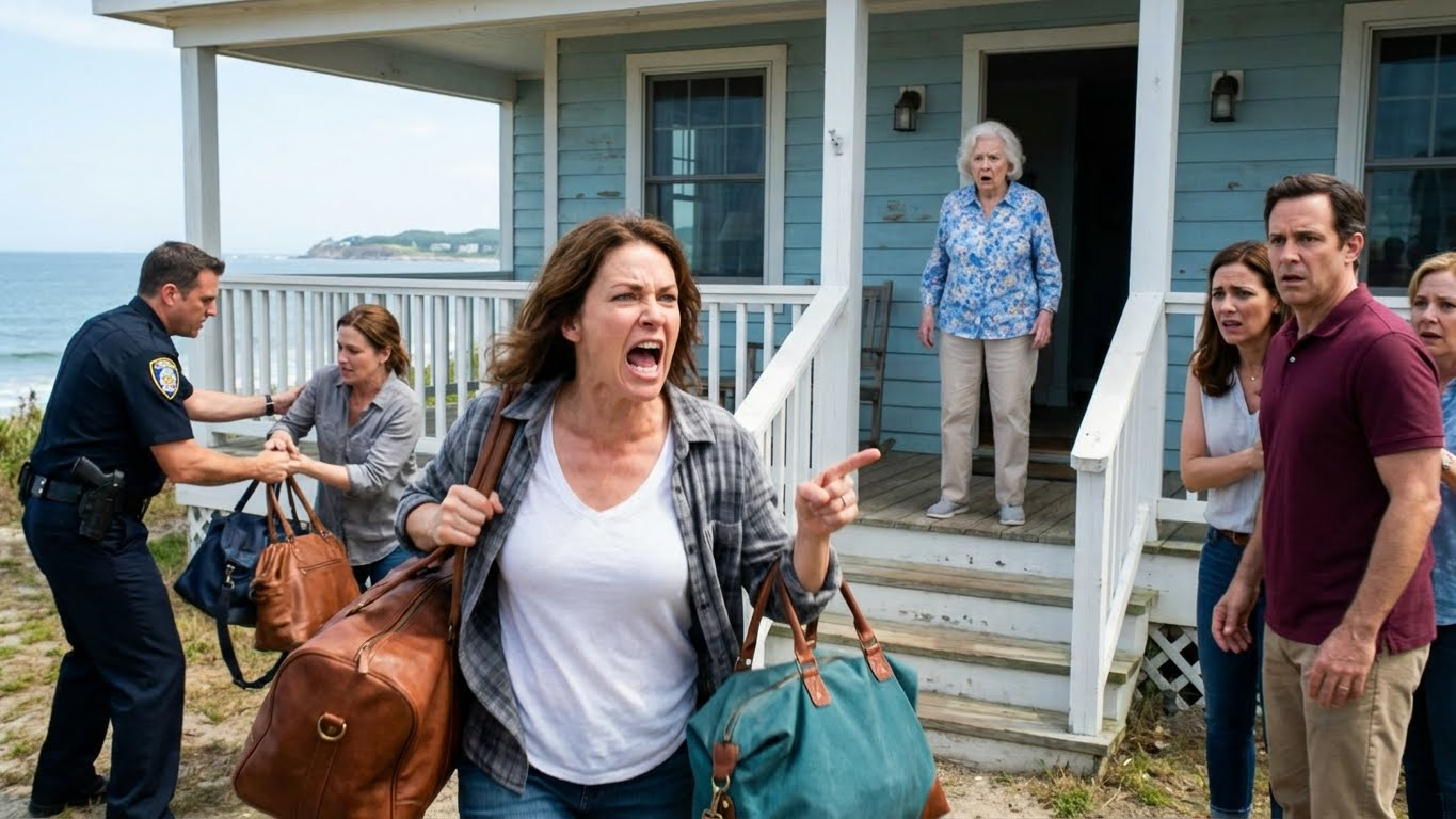 I Wanted To Relax At My Beach House, But My Daughter-In-Law Was Already Inside With Her Whole Family And Said: “Why Did That Old Leech Show Up Here? No Room For You!” I Smiled: “It’s Okay, Dear.” But What I Did Made Her Life A Nightmare…