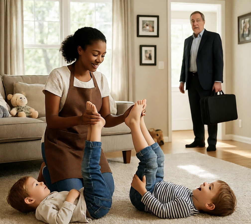 Billionaire Arrived Unannounced And Saw The Maid With His Paralyzed Twins. What He Saw Sh0cked Him – bichnhu