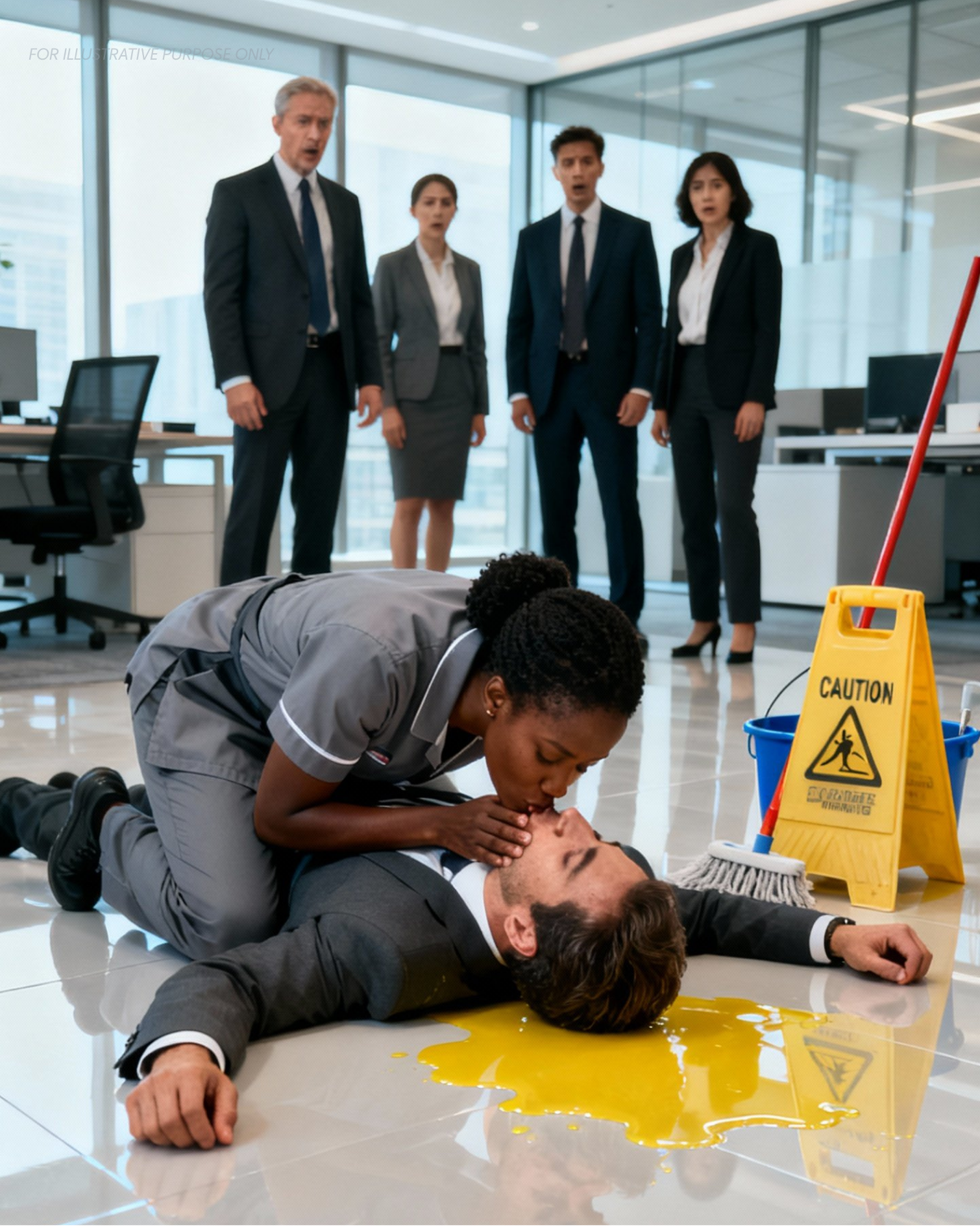 She Kissed Her Dying Boss in a Desperate Attempt to Bring Him Back — But When He Suddenly Opened His Eyes, His First Words Left the Entire Room Paralyzed.