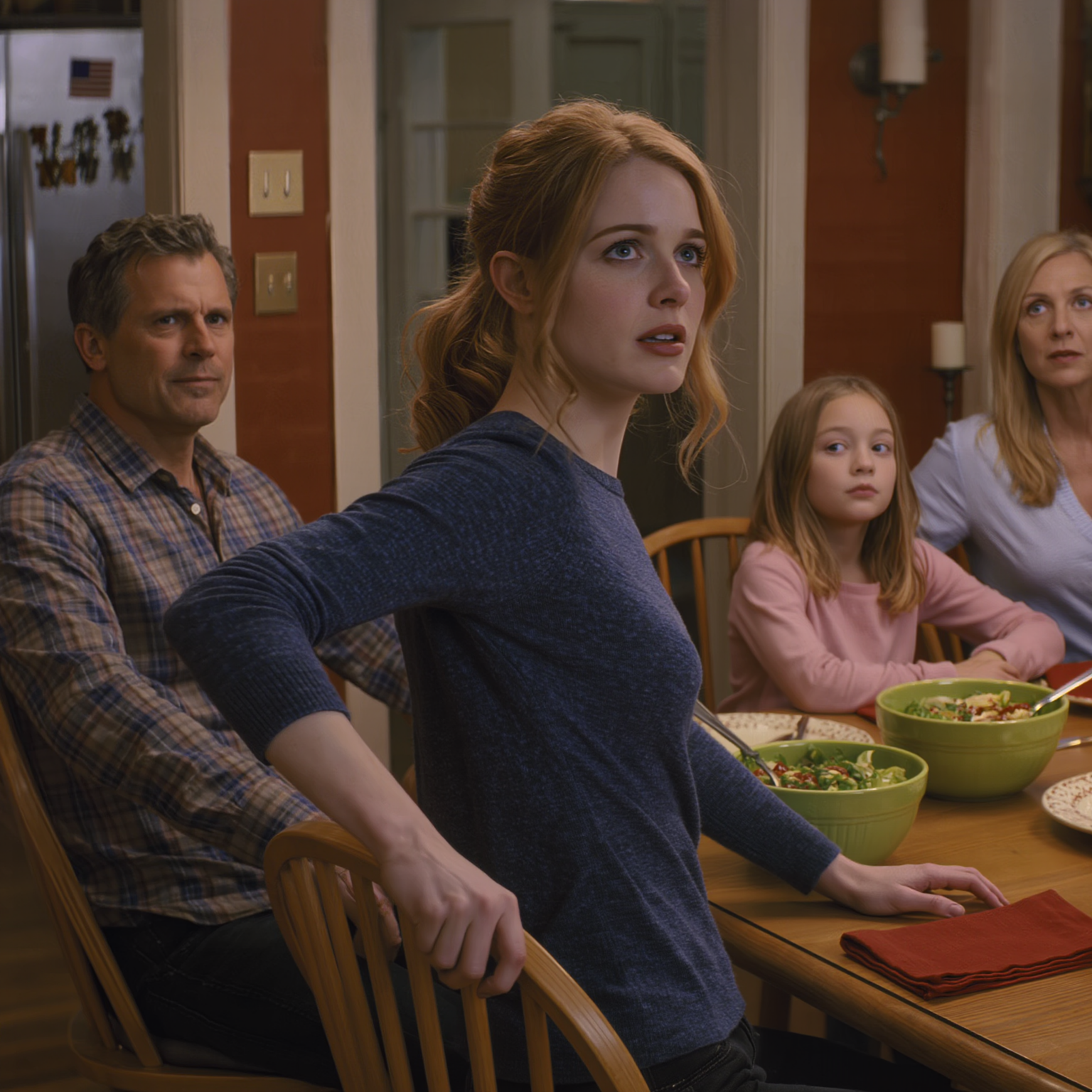 “You’re not half the person your sister is,” my mom said right at the dinner table. I pushed my chair back and replied, “Then she can start paying your rent.” My dad froze: “Rent? What rent?!”