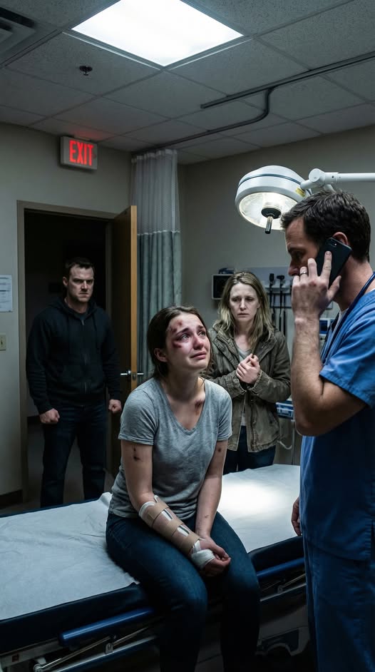 My stepfather beat me every day as a form of entertainment. One day, he broke my arm, and when we took me to the hospital, my mother said, “It was because she accidentally fell down the stairs.” As soon as the doctor saw me, he picked up the phone and called 911.