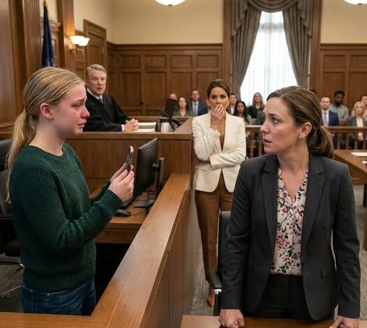 I still remember the night I found a newborn wrapped in a torn blanket at our apartment hallway—no name, no note, just a tiny cry that sounded like fate. I raised her as my own for seventeen years… until a glamorous millionaire appeared and sued me for “her child.” In court, she smirked, “You can’t keep what isn’t yours.” My daughter stood up, voice shaking: “Your Honor… I need to tell the truth about who abandoned me.” The room went silent—then she said one sentence that changed everything.