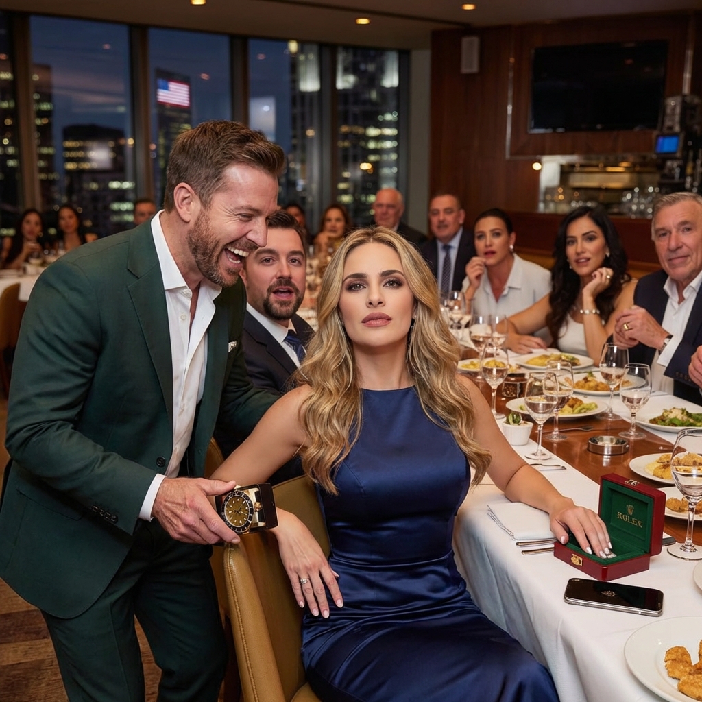 The evening had begun with the promise of a peaceful celebration, but it didn’t take long before the cracks began to show.