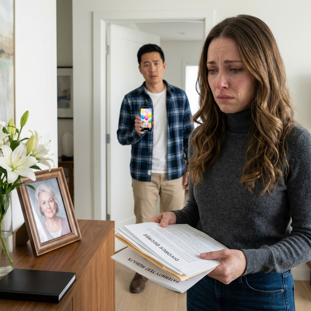 I discovered my husband hadn’t attended my mother’s funeral – he’d gone to his mistress’s birthday party instead. “Don’t make such a fuss,” he snapped over the phone. I stared at my mother’s cold portrait, my hands trembling. “I chose candles… instead of a coffin.” The divorce papers seemed a little lighter than my pain… until weeks later, he called me, his voice shaking: “I was wrong.” But this was just the beginning…