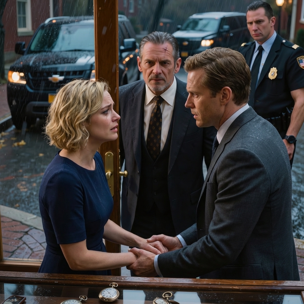 My husband left me with a “fair” settlement and a suitcase click that sounded like the end of my life. Two years later, he came back to my tiny Beacon Hill restoration shop, demanding I sign away a Hamptons fortune and grabbing my wrist like I still belonged to him. He expected the same quiet woman. He didn’t expect the scarred billionaire who’d been watching from the shadows—nor the army that stepped in to protect me