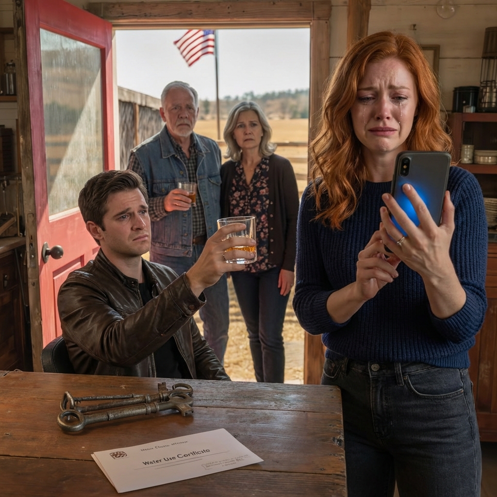 At every family gathering, my brother would boast that he would take over the farm and turn it into his own empire, while my parents would nod and treat me like free labor, but on the day the certificate of ownership arrived, the envelope landed in my hands, and when they realized the only legitimate water use belonged to me, their proud little kingdom suddenly looked very, very dry. A lesson about real thirst that they would never forget…