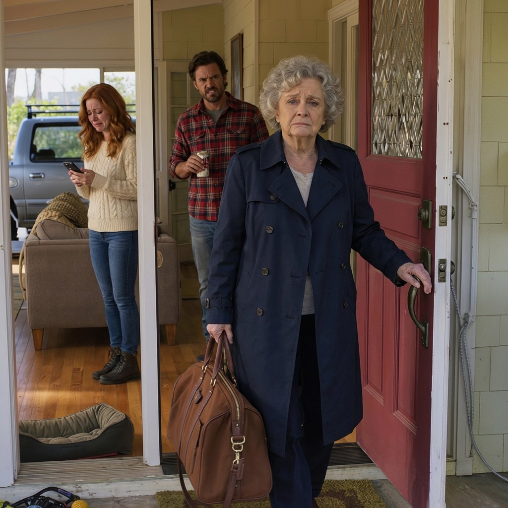 While I was out of town, my children sold my dog behind my back. “We needed quick cash,” they said like it was nothing. I came home, stayed calm, and asked one question: “Who bought him?” The next morning, the doorbell rang, and the new owner was standing there—with a surprise that sent my kids into panic.