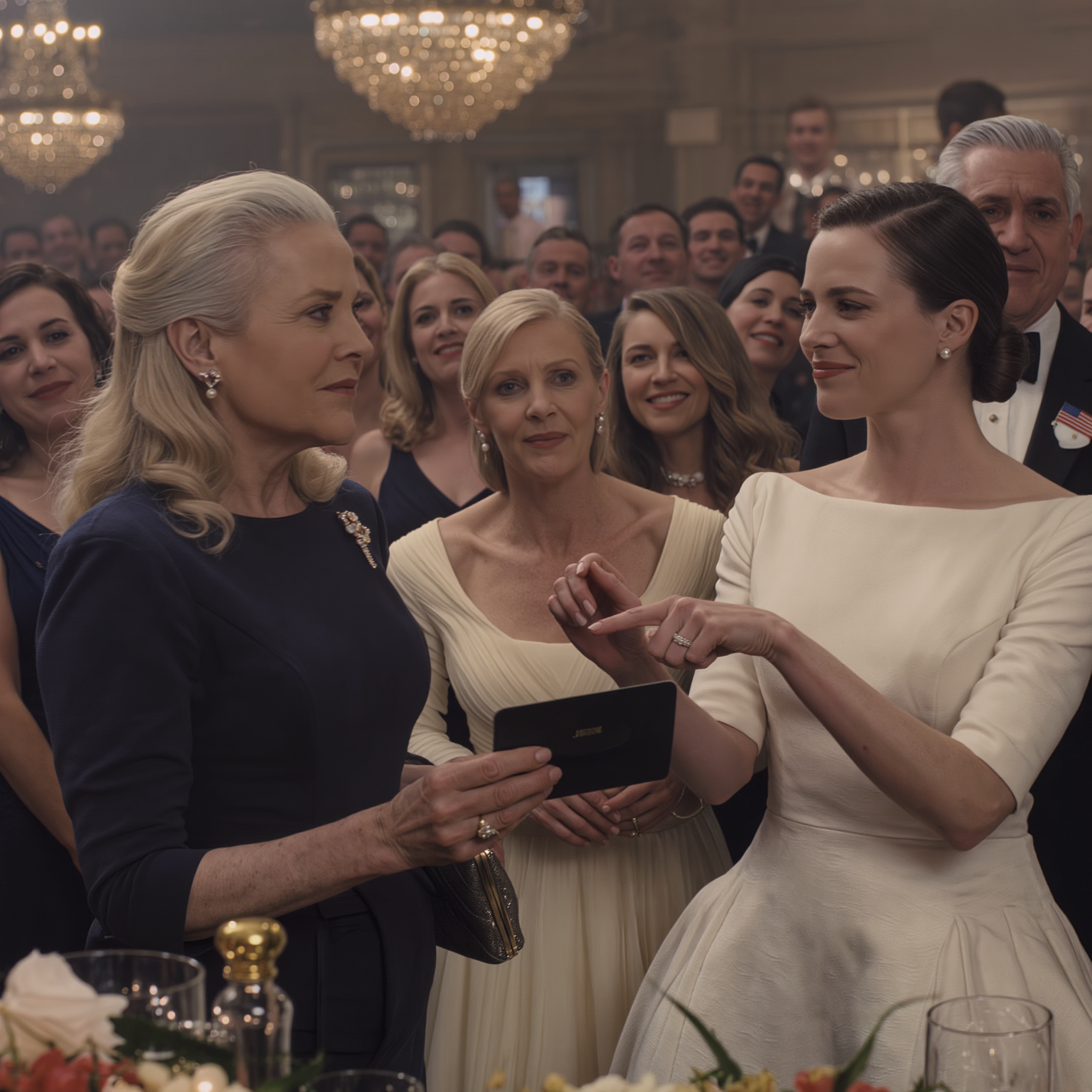 At my son’s wedding, which I paid for entirely, his new wife introduced me to her wealthy family: ‘This is the one we have to put up with.’ My son was silent, and they all laughed… until her father recognized me and turned pale: ‘Wait… aren’t you my new boss?!